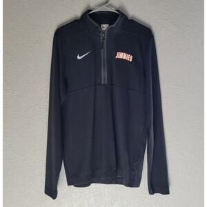 Nike Men's Small University of Jamestown (Jimmies) Half Zip Sweatshirt